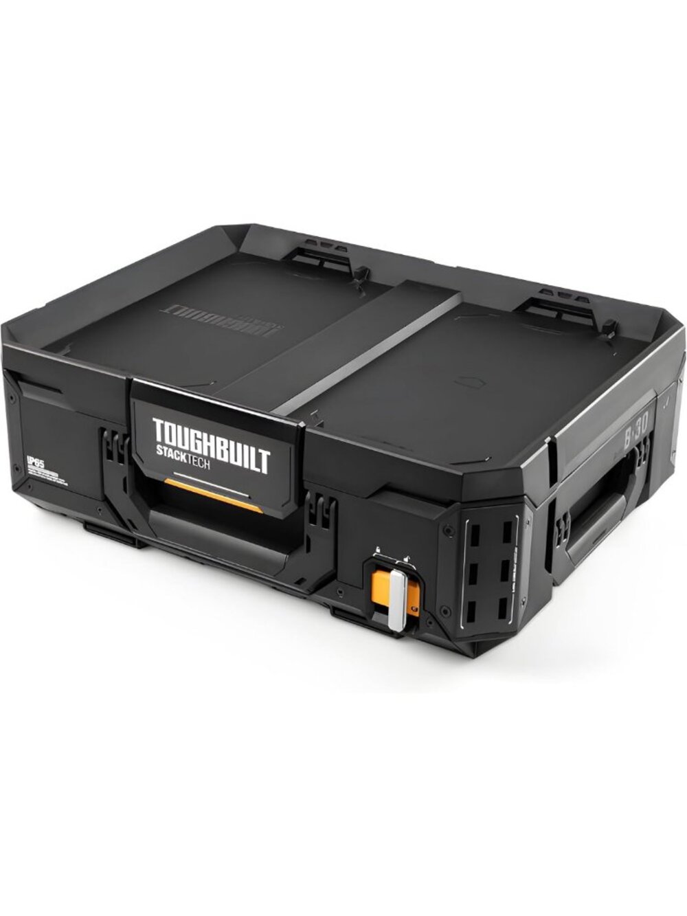 Heavy-Duty Stackable Tool Box with Drawer, 75 lb Capacity, Portable Organizer